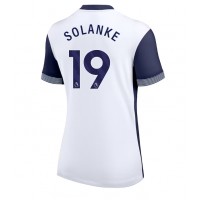 Camiseta Tottenham Hotspur Dominic Solanke #19 Primera Equipación para mujer 2024-25 manga corta